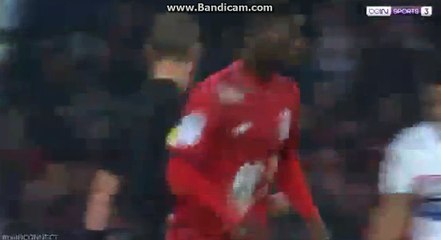 N.Pepe Goal Lille  1 - 2  Lyon 18.02.2018 HD