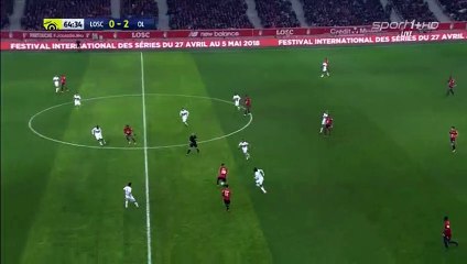 Lille - Lyon but Nicolas Pepe 1-2