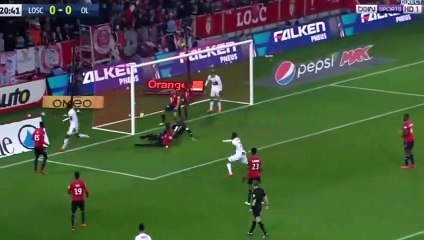 Résumé Lille / Lyon  but Bertrand Traore  0 - 1