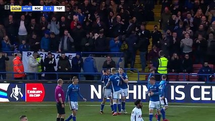 All Goals & highlights - Rochdale 2-2 Tottenham - 18.02.2018 ᴴᴰ