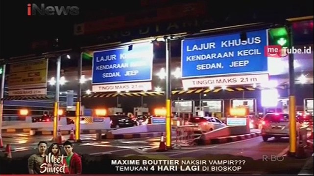 Pantauan Arus Balik Libur Imlek di Gerbang Tol Cikarang Utama