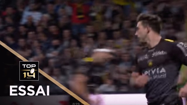 TOP 14 - Essai Paul JORDAAN (SR) - Racing 92 - La Rochelle - J17 - Saison 2017/2018