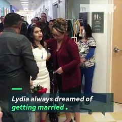 C'était son dernier souhait d'épouser sa meilleure amie.