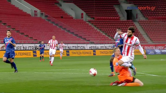 Karim Ansarifard AMAZING Chance - Olympiakos vs Panionios - 18.02.2018