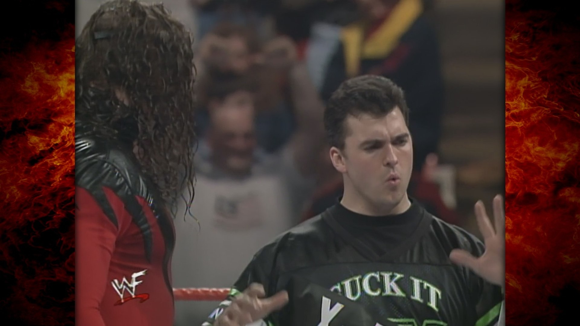 Porn Video Stephanie Mackman Hd - Kane & Shane McMahon w/ Chyna vs Triple H & X-Pac European Title Match  2/15/99 - video Dailymotion