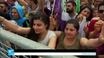 مظاهرات حاشدة في تركيا احتجاجا على رفع الحصانة عن النواب