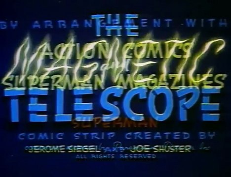 Superman 1940s cartoons - episode 06 - The Magnetic Telescope - Max Fleisher Studios