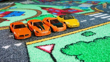 видео для детей, игрушки для детей, игрушки для автомобилей видео