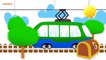 Kids Story | Cartoons. Cartoons About Cars. Truck, Bus, Airplane. Developing A Cartoon For Children