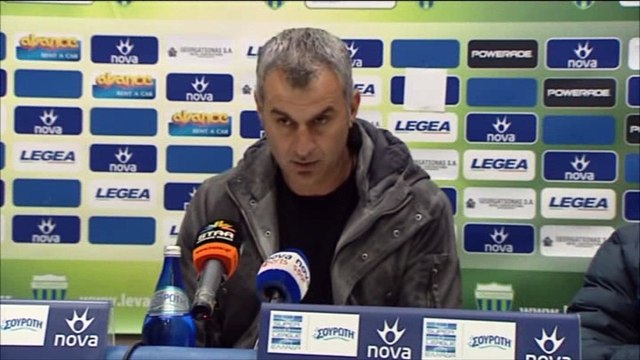 Λεβαδειακός-Παναιτωλικός 1-2 (Συνέντευξη Τύπου προπονητών)