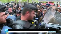 فرنسا: المتظاهرون ضد قانون العمل غاضبون لتظاهر الشرطة في ساحة الجمهورية