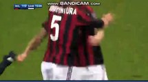 Giacomo Bonaventura Goal - Milan 1-0 Sampdoria 18.02.2018