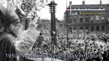 Aankomst van Sinterklaas in Tilburg NL - 1950