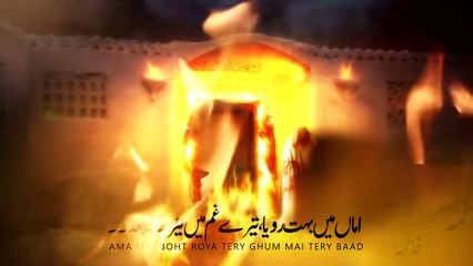 Noha - Amma mein Bohat Roya Tere Gham Mein - Hani Kamal - 2018