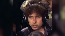 La cara de Bob Dylan sufriendo con el We Are The World