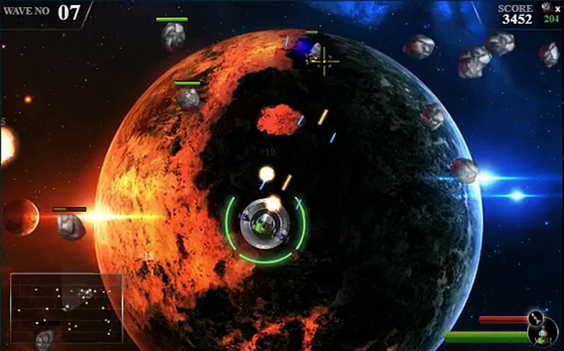 Asteroid Crusher (Action Game)