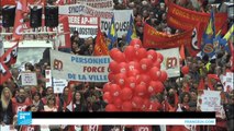 النقابات الفرنسية تتظاهر مؤكدة على رفضها لمشروع قانون العمل الجديد