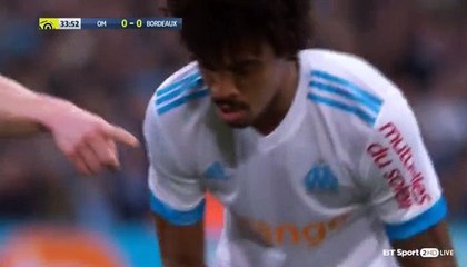 Florian Thauvin  Goal HD - Marseille	1-0	Bordeaux 18.02.2018