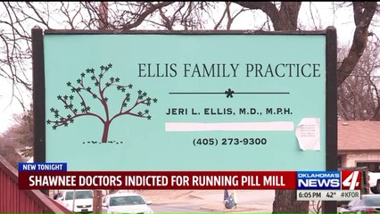 Download Video: Oklahoma Doctors Charged with Running `Pill Mill` Out of Their Practice