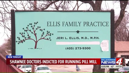 Oklahoma Doctors Charged with Running `Pill Mill` Out of Their Practice