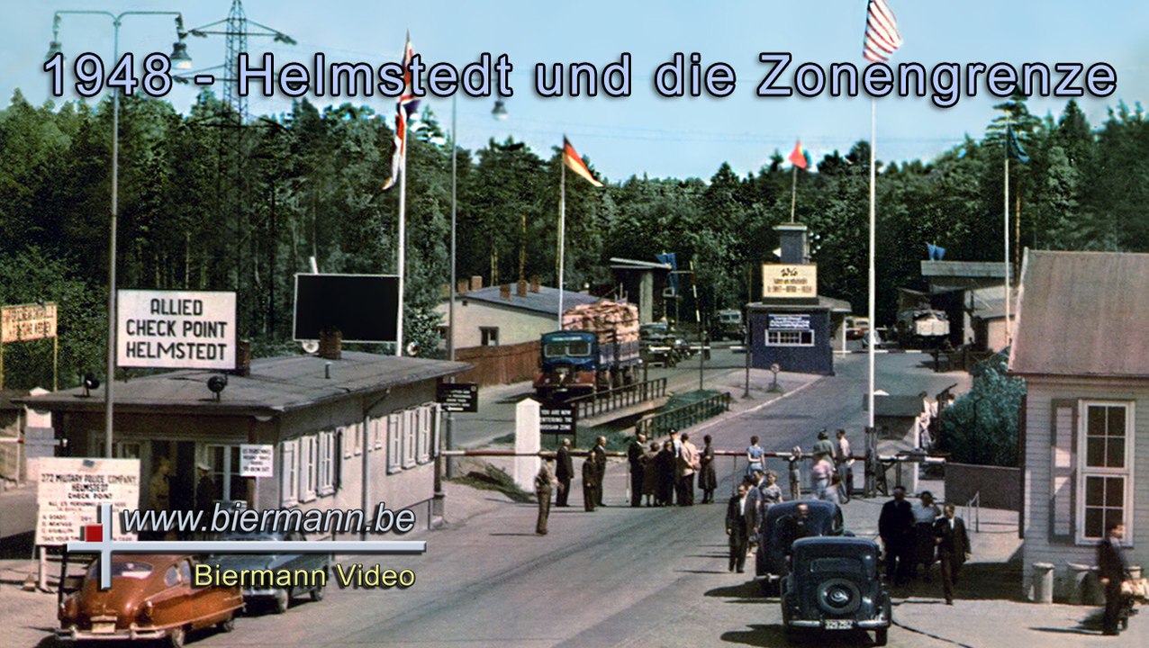 Helmstedt und die zonengrenze - 1948