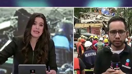Presentadora rompe a llorar al saber que murió la mujer de un compañero