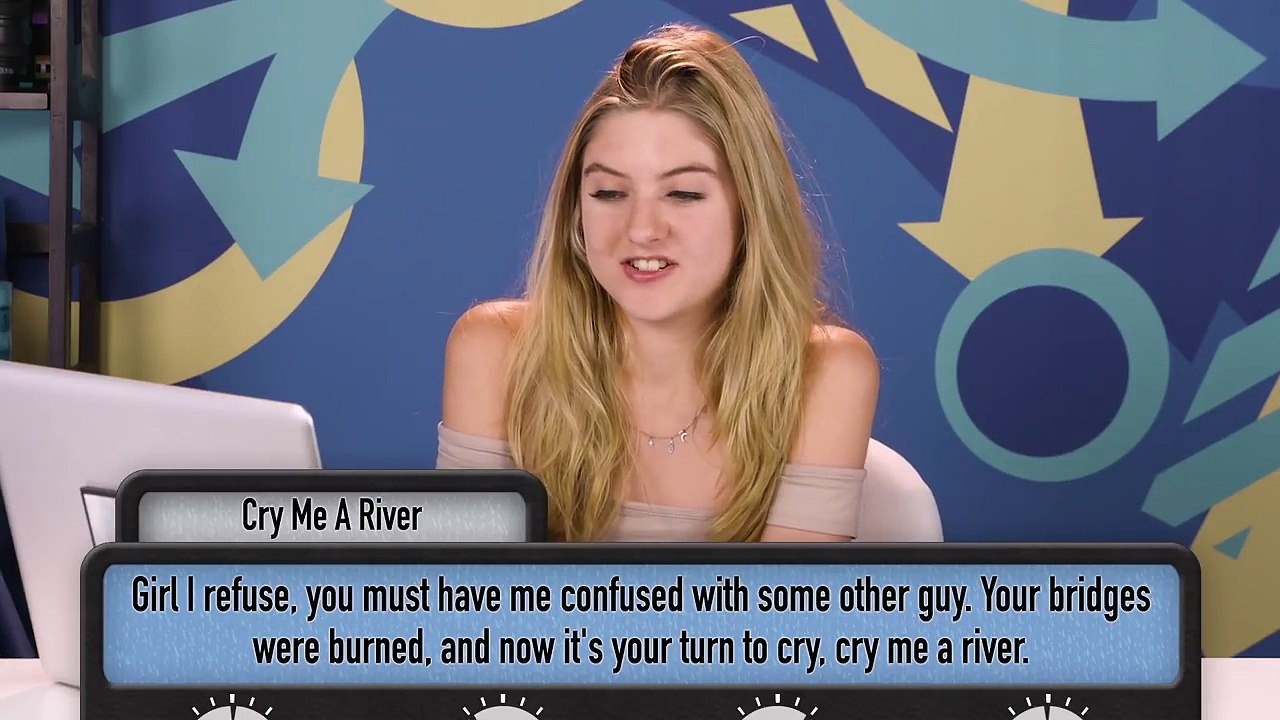 TEENS READ JUSTIN TIMBERLAKE'S HIT SONGS (React)