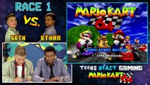 MARIO KART 64 (N64) (Teens React: Retro Gaming)