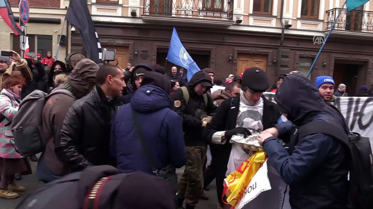 Ukrayna'da Rusya karşıtı protesto - KİEV