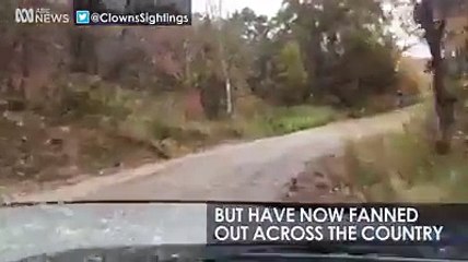 مقطع مرعب|محاولة قتل من المهرجين الذي انتشر معظمهم في الدول الاوربية