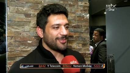 لقاء رياضي مع الفنان حسن الرداد