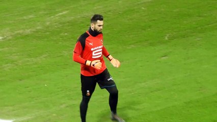 17/02/18 : SMC-SRFC : échauffement 2