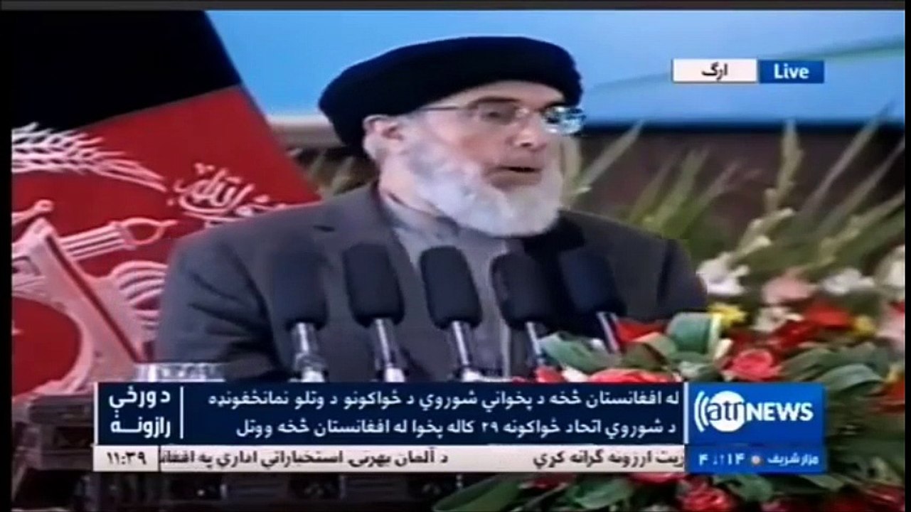 حکمتیار از حکومت می خواهد که برای مخالفین که خواهان صلح اند زمینه سازی کنند