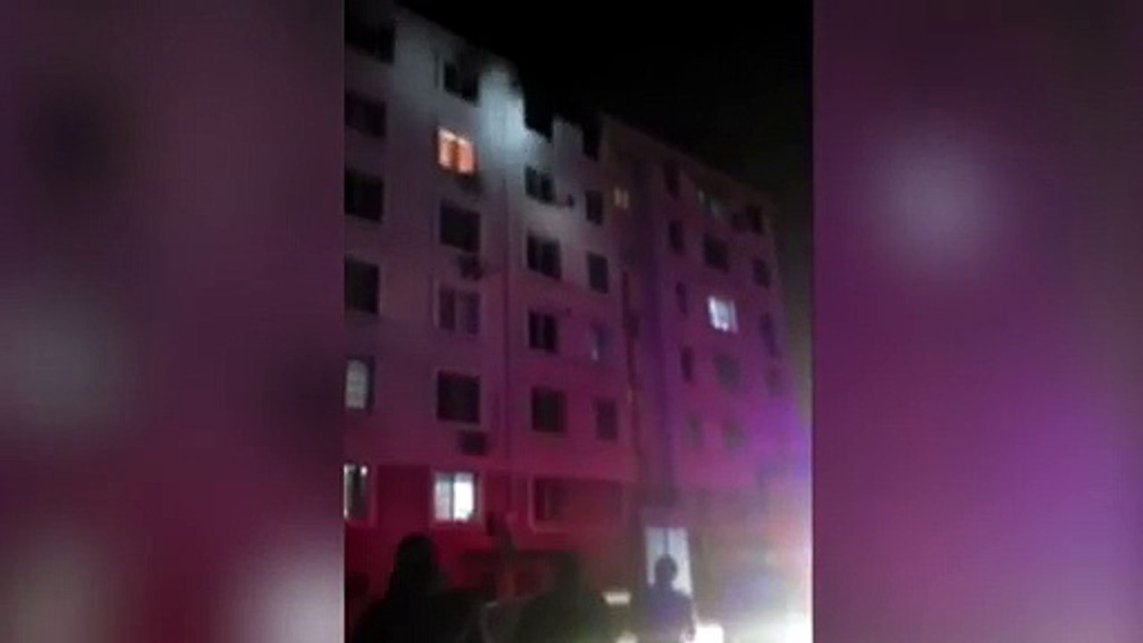 Al borde del drama  salvada una mujer que caía de un sexto piso