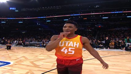 Donovan Mitchell's Verizon Slam Dunk Performance As Heard Around The World