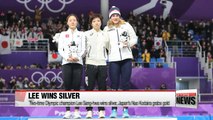 Lee Sang-hwa wins women's 500m speed skating silver