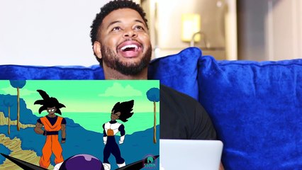 If Goku and Vegeta were Black! (DBZ parody) | Reaction