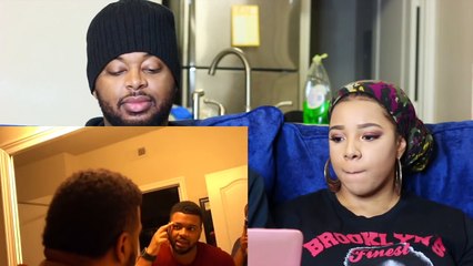 SHAVING OFF BOYFRIEND'S EYEBROW PRANK!! (D&B ENT) | Reaction