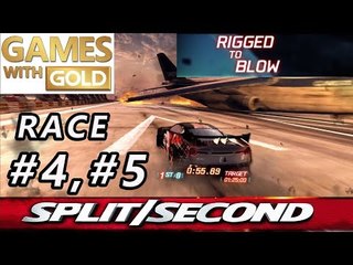 Split Second  Episode 1, Race 4 and 5 On Xbox One