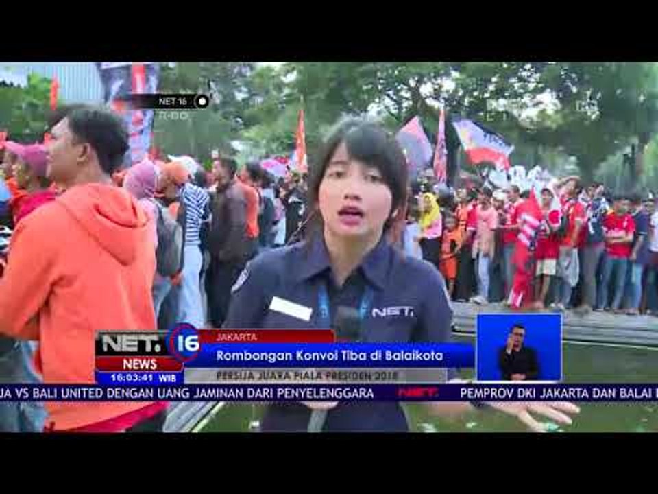 Euforia Persija Juara Piala Presiden 2018 - NET 16