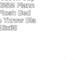 Aidear AllSeason Super Soft 350GSM Flannel Fleece Plush Bed Sofa Couch Throw Blanket