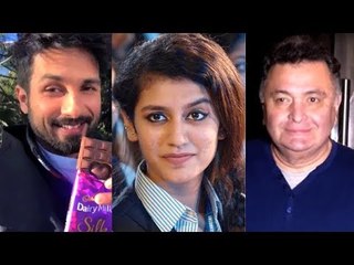 Bollywood Celebrities React To Internet Sensation Priya Prakash Varrier |