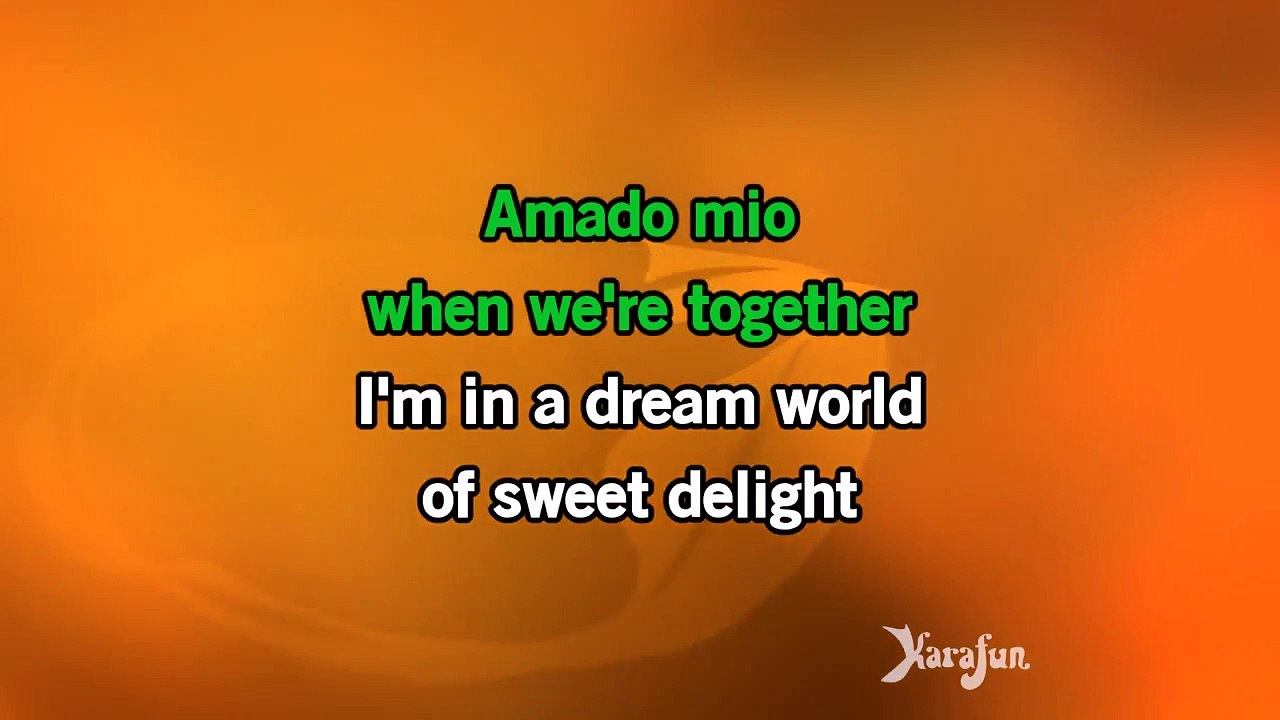 Karaoké Amado Mio - Pink Martini *