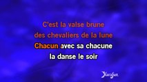 Karaoké La valse brune - Lucienne Delyle *
