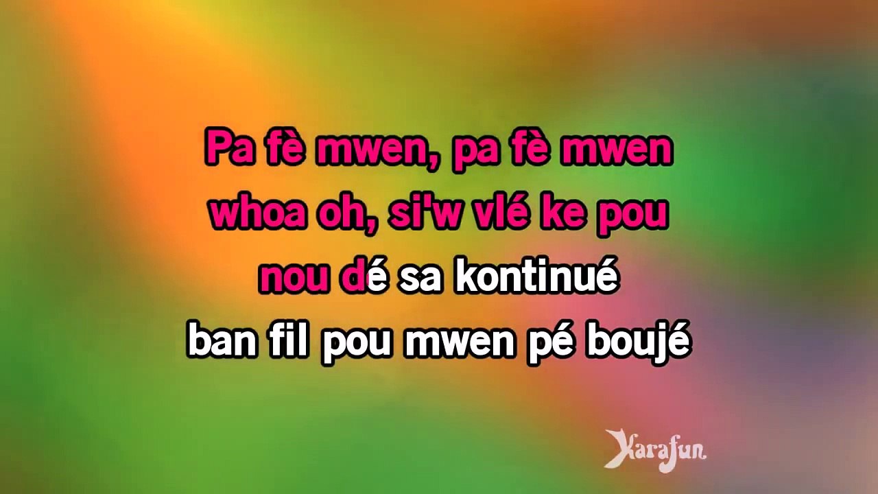 Karaoké Maldon (La musique dans la peau) - Zouk Machine *