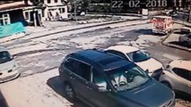 Sivas Hafif Ticari Araç ile Otomobil Çarpıştı 6 Yaralı