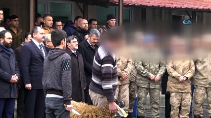 Bitlis’teki özel harekatçılar Afrin’e uğurlandı