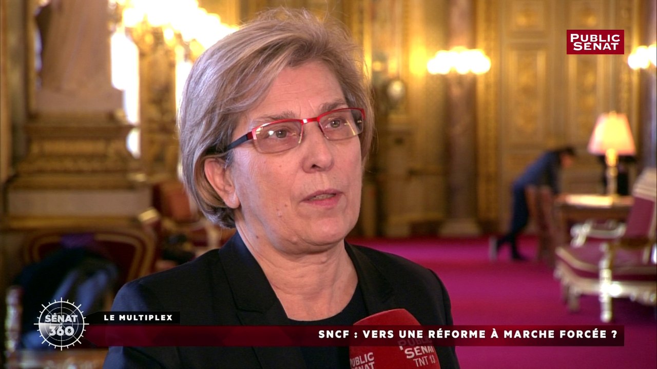 Marie-Noëlle Lienemann : la réforme de la SNCF vise le "démantèlement du service public"