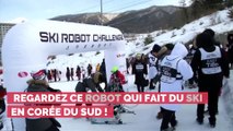 Regardez ce robot qui fait du ski en Corée du Sud !