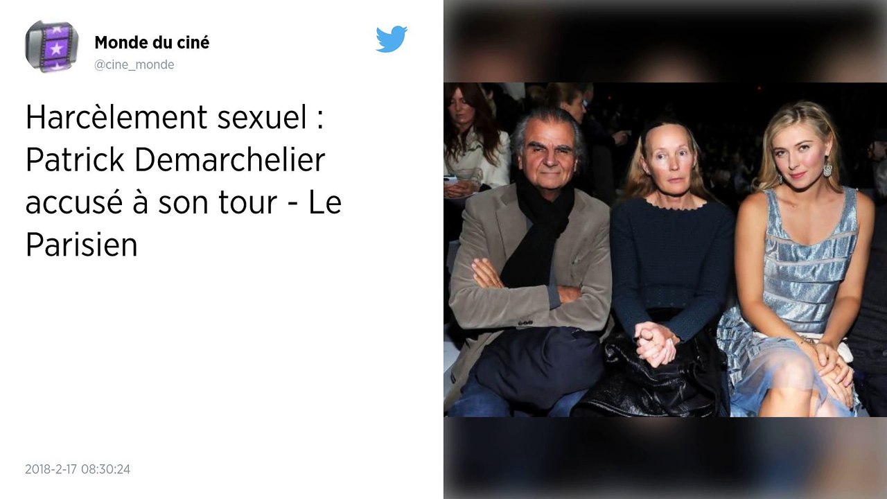 Le photographe de mode Patrick Demarchelier accusé de harcèlement sexuel.
